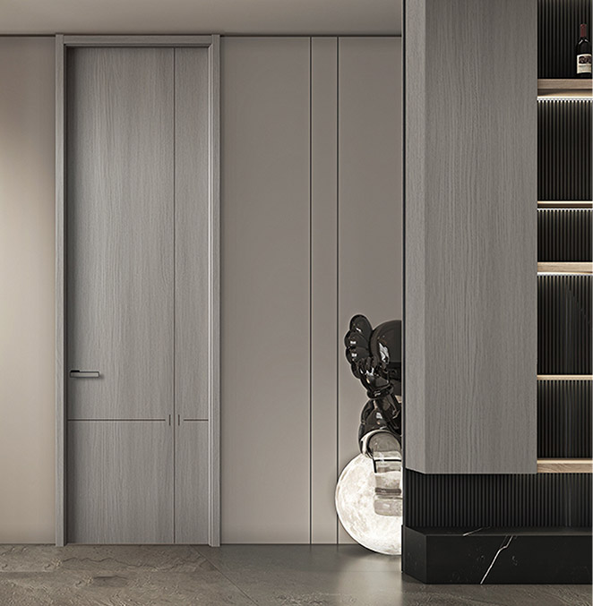 Porte in legno composito plastica