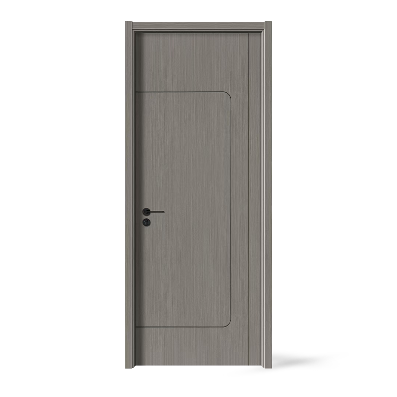 Porta scorrevole in legno composito plastica nera