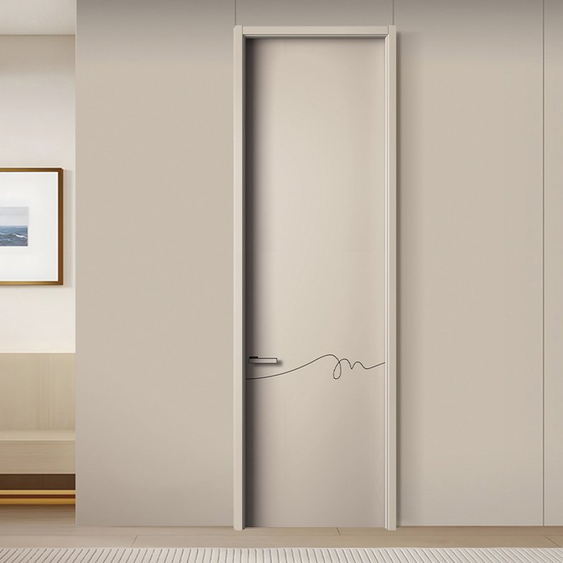 Porta piana interna antimuffa color grigio stella