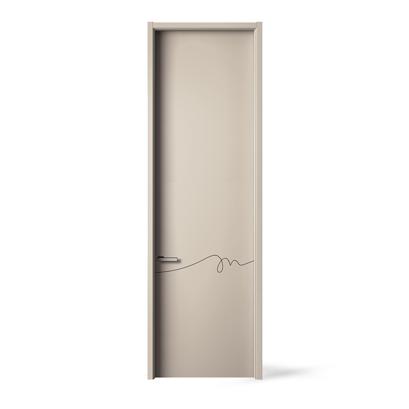 Porta piana interna antimuffa color grigio stella
